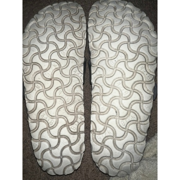 Birkenstock Yao Lux Silver Sz 39 (8-8.5)Preppy Normcore - Picture 3 of 7